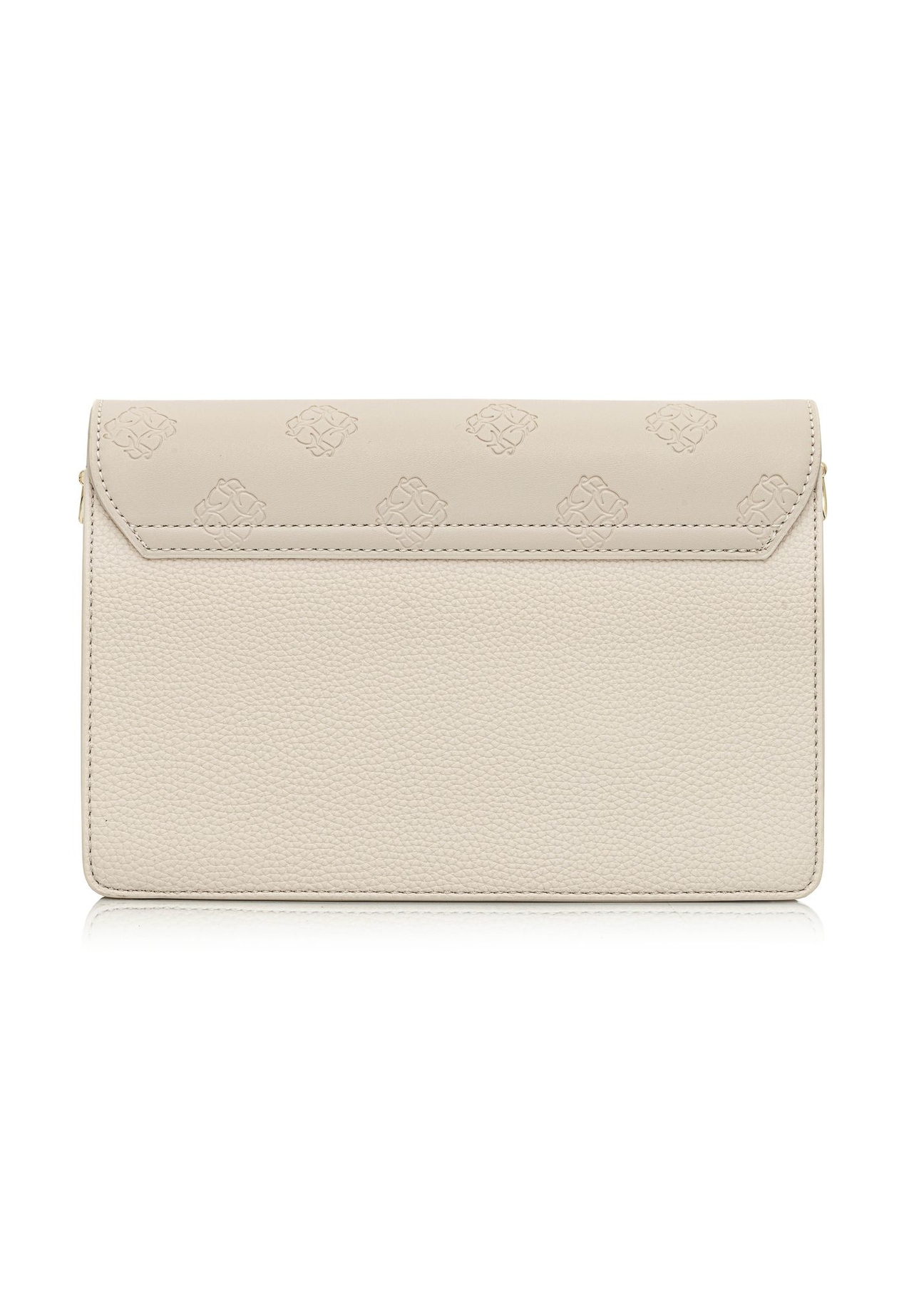 Krémová kabelka s monogramom TOREC-0536A-12(Z24)-04