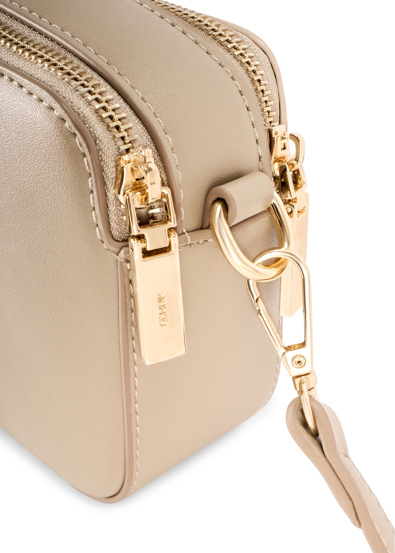 Dámska malá béžová kabelka TOREC-1173-1B(W26)