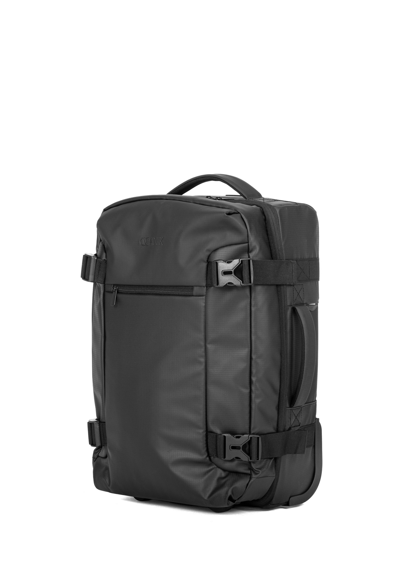 Malý kufor na kolieskach WALNY-0047-99-19(W26) - diagonálny pohľad na produkt, na bielom pozadí.