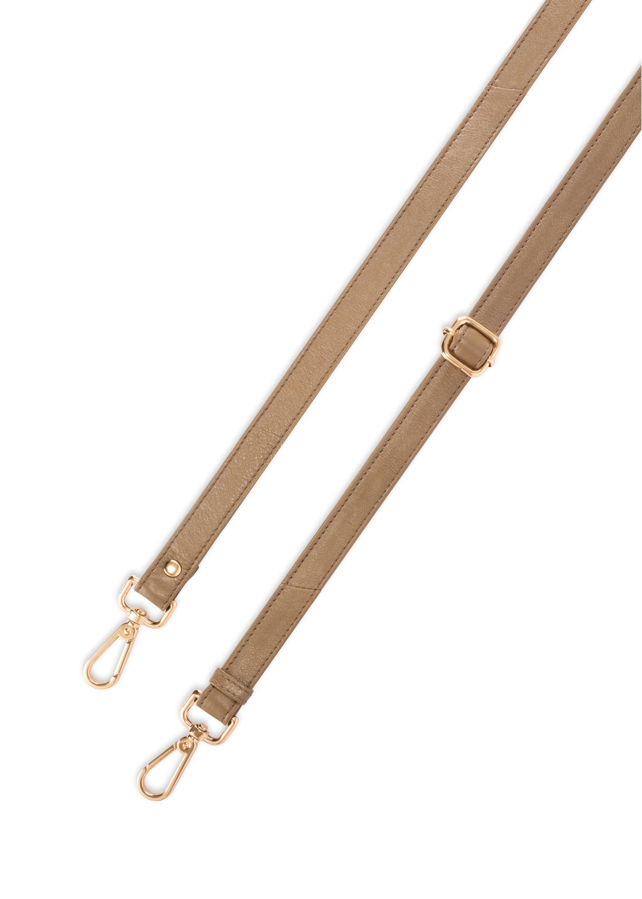 Dámska kožená kabelka tmavohnedej farby TORES-0911 F-1K(W26) - detailný záber, na bielom pozadí.