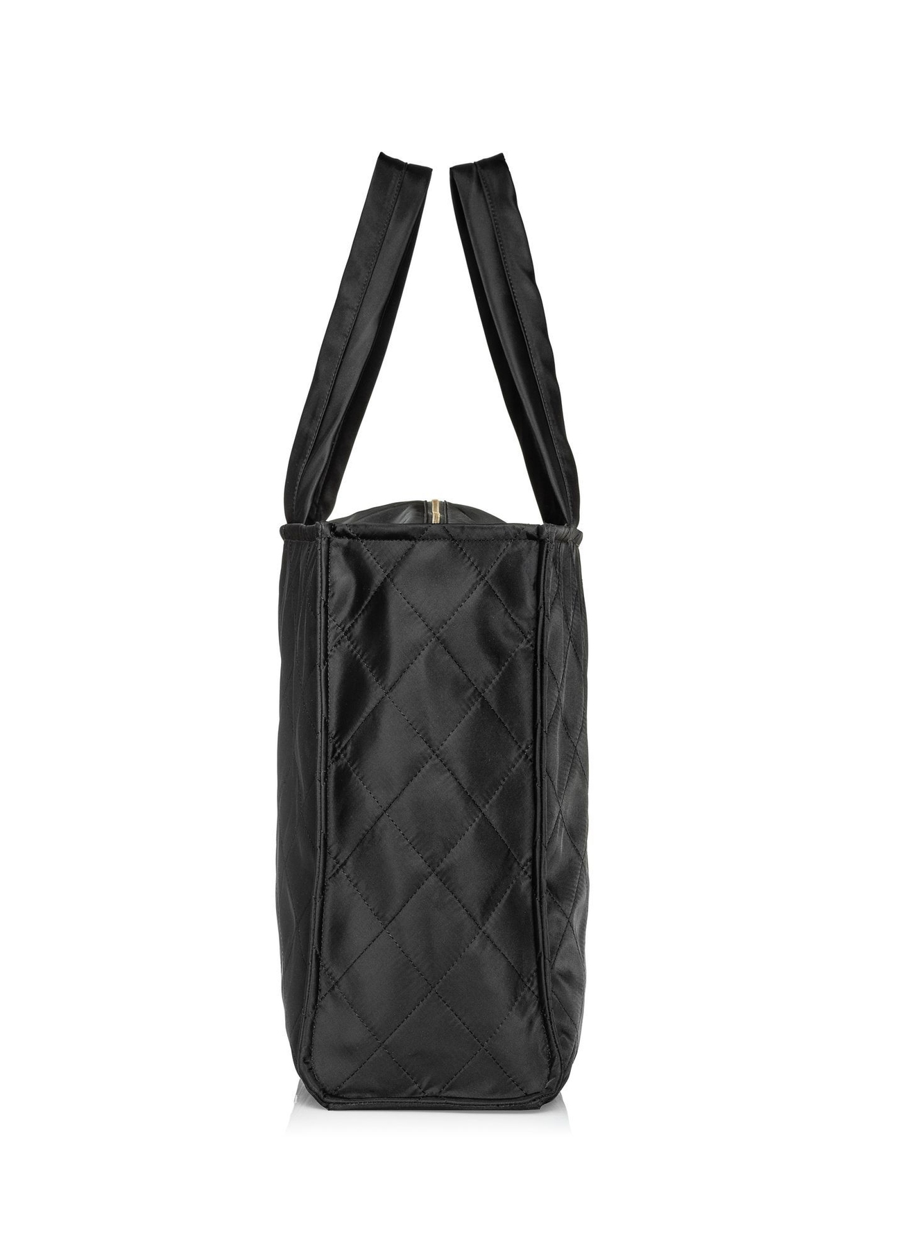 Dámska taška tote TOREN-0268A-99(Z25), bočný pohľad na produkt na bielom pozadí.