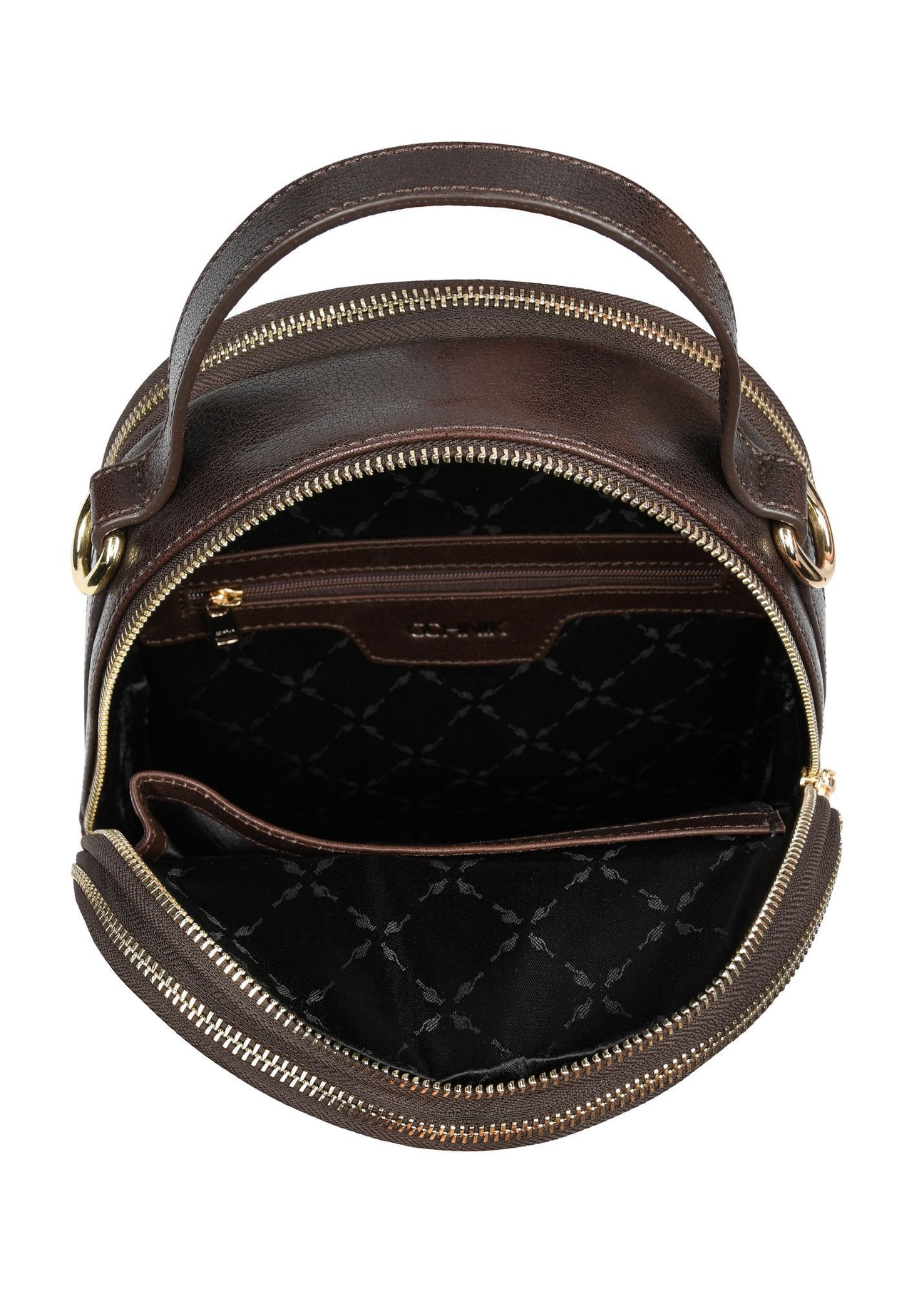 Hnedý kožený dámsky batoh TORES-1048-89(Z24)-04