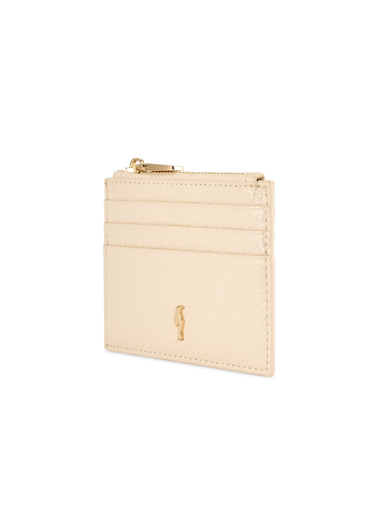 Malá dámska kožená peňaženka PORES-0806R-0B(W26), diagonálny pohľad na produkt na bielom pozadí.