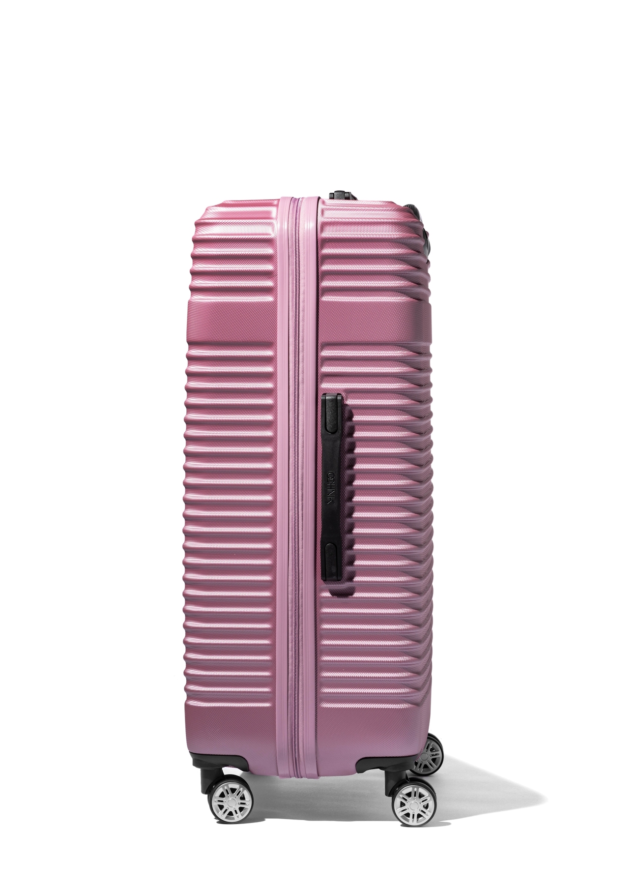 Veľký kufor na kolieskach WALAB-0040-5B-28(W26) - bočný pohľad na produkt, na bielom pozadí.