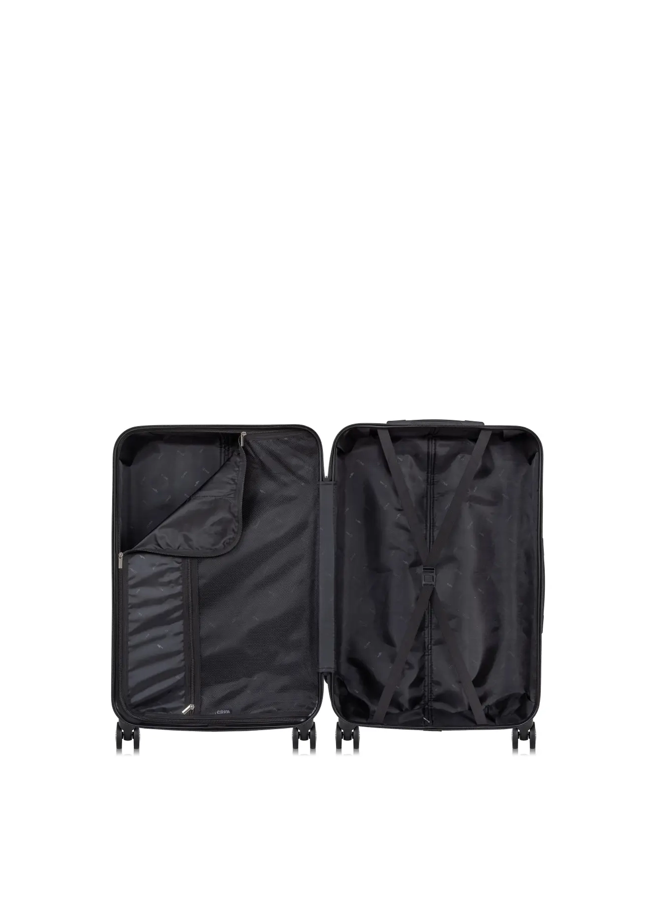 Komplet walizek na kółkach i kosmetyczka 14"/19''/24''/28'' WALAB-0040-99(W23)-15