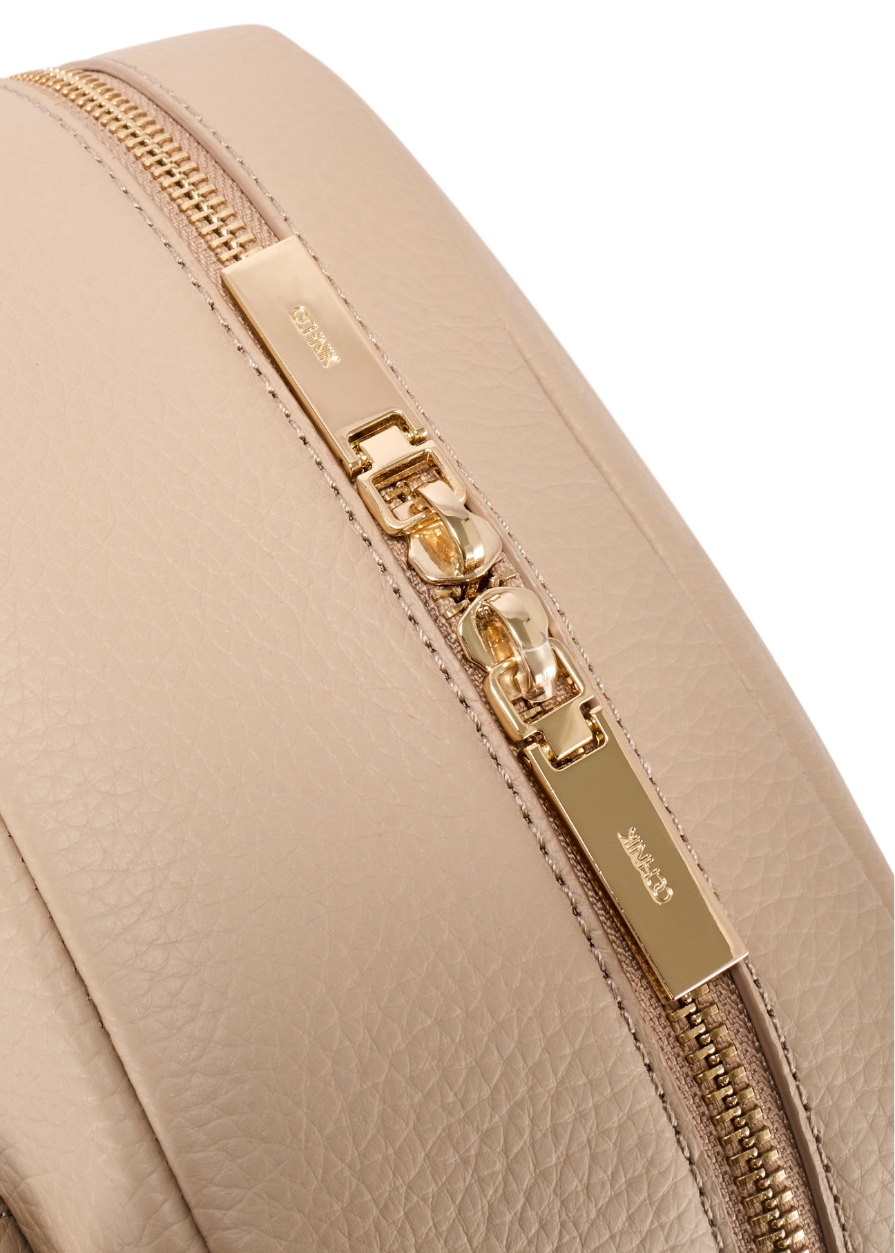 Dámsky béžový kožený batoh TORES-1072E-1B(W26)