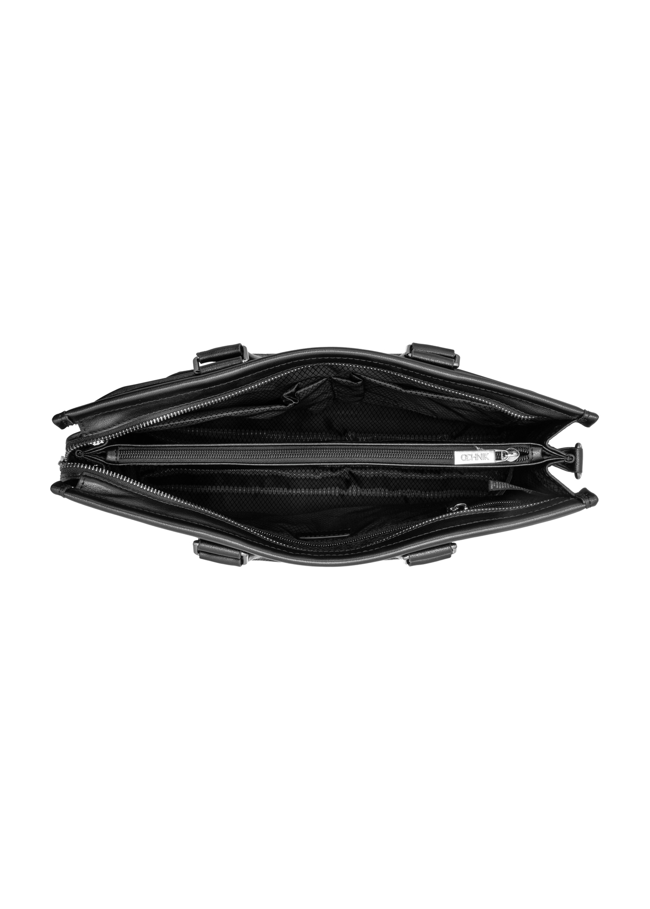 Elegantná čierna kožená aktovka TORMS-0534-99(Z26)