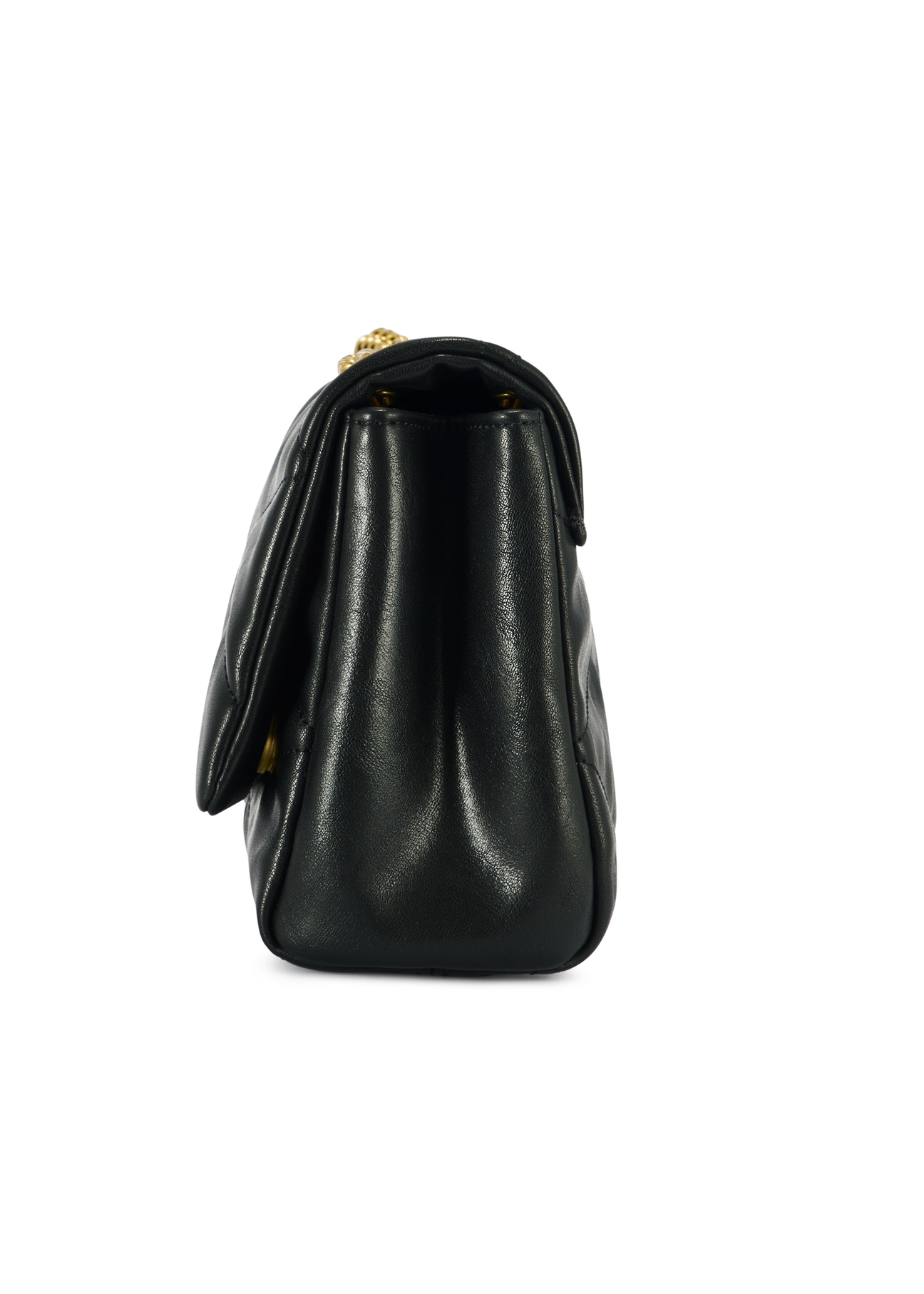 Malá elegantná dámska kabelka TOREC-1098-99(Z25), pohľad na produkt z boku na bielom pozadí.