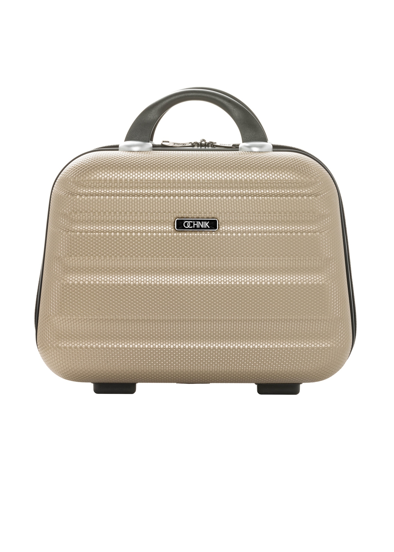 Cestovná kozmetická taška WALPC-0012-2X-14(W26), pohľad spredu na bielom pozadí.