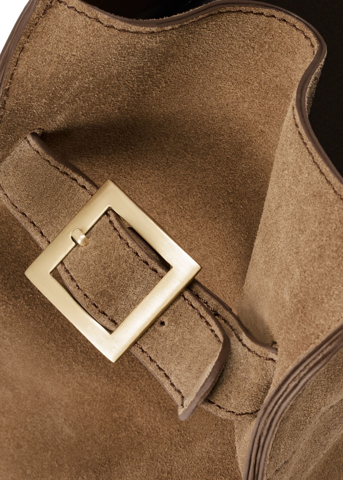 Béžová semišová kabelka TORES-1191-1B(W26)