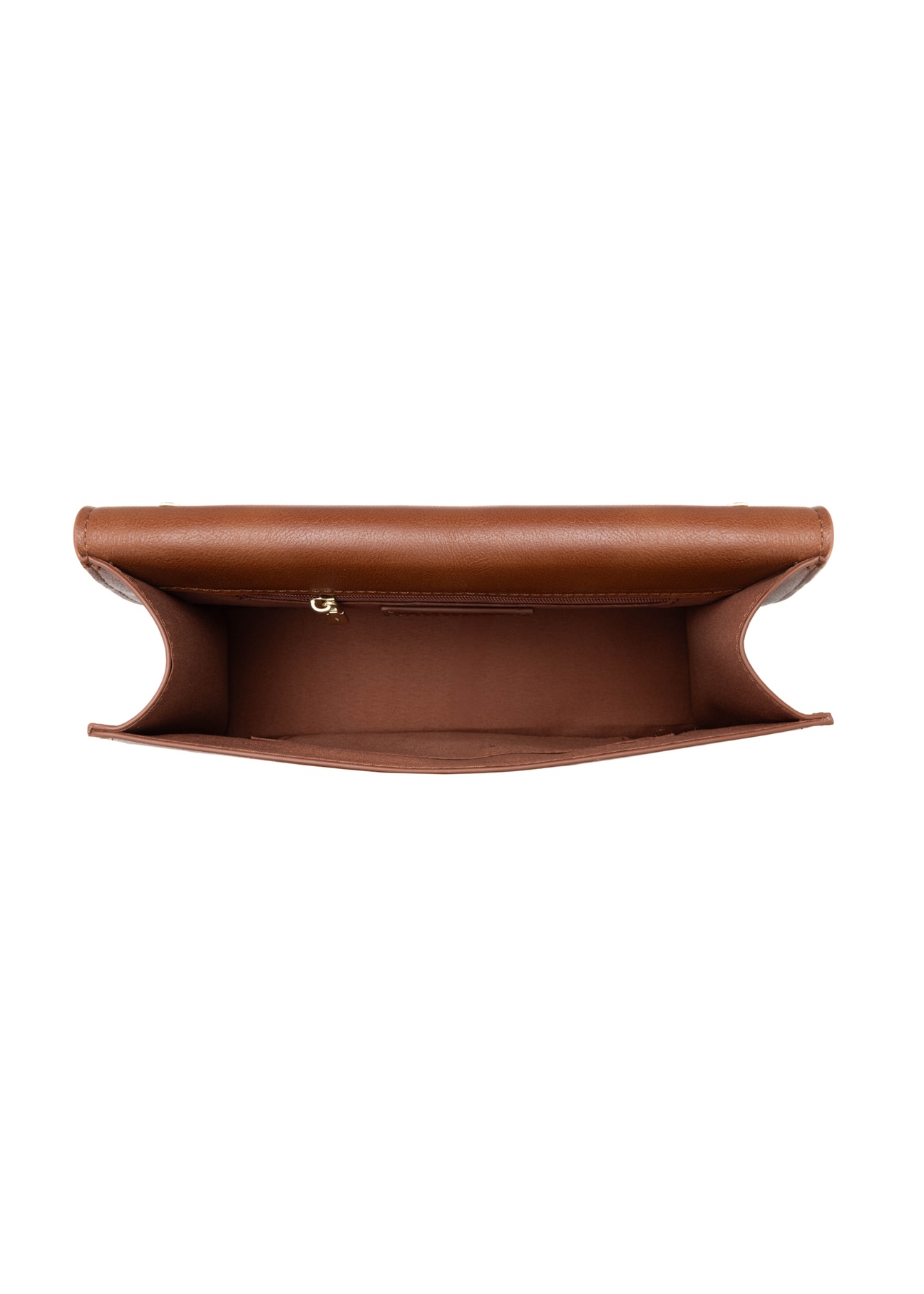 Hnedá dámska taška cez rameno TOREC-1137-1F(W26)