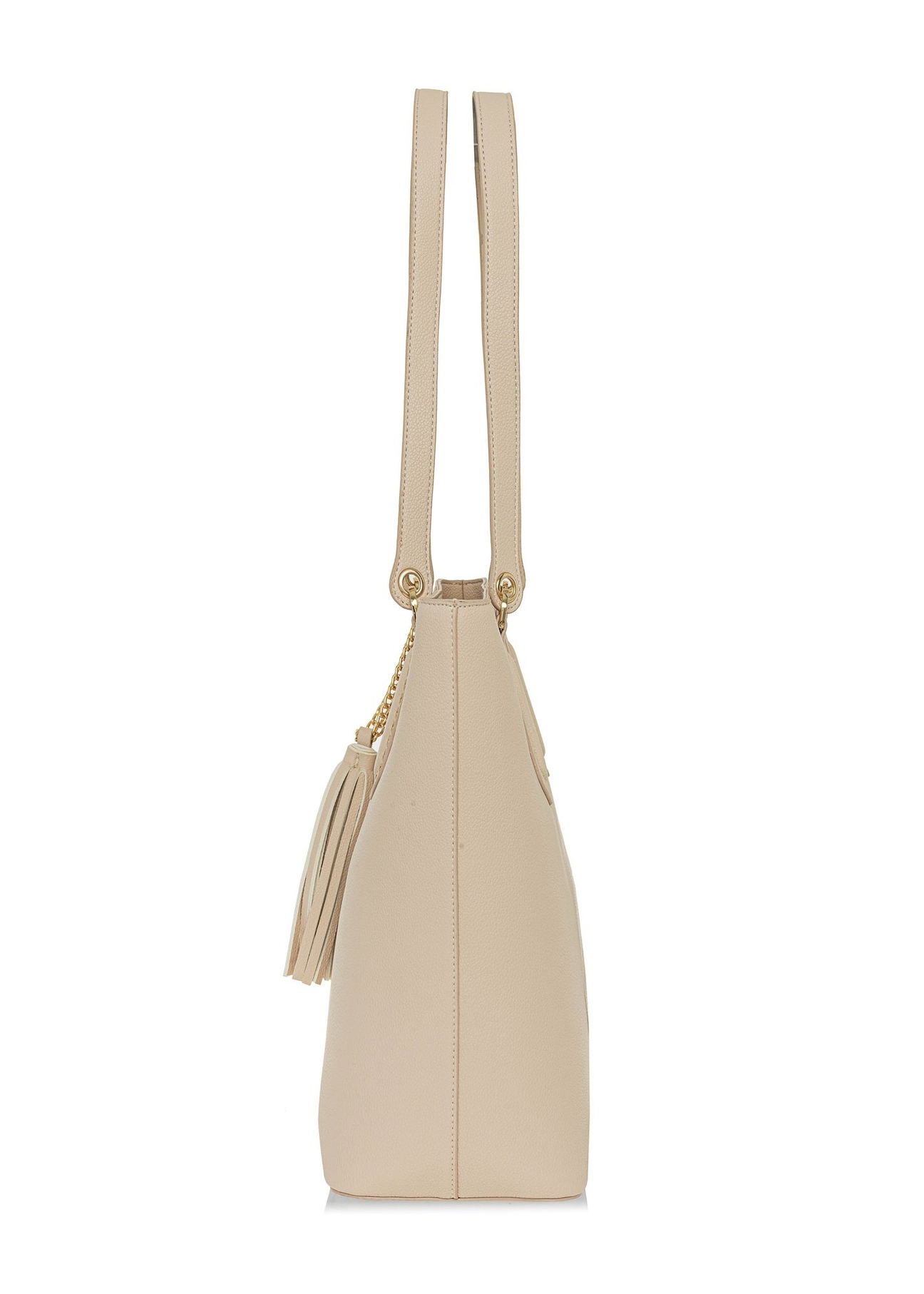 Krémová dámska shopper taška TOREC-0905A-12(W25)-03