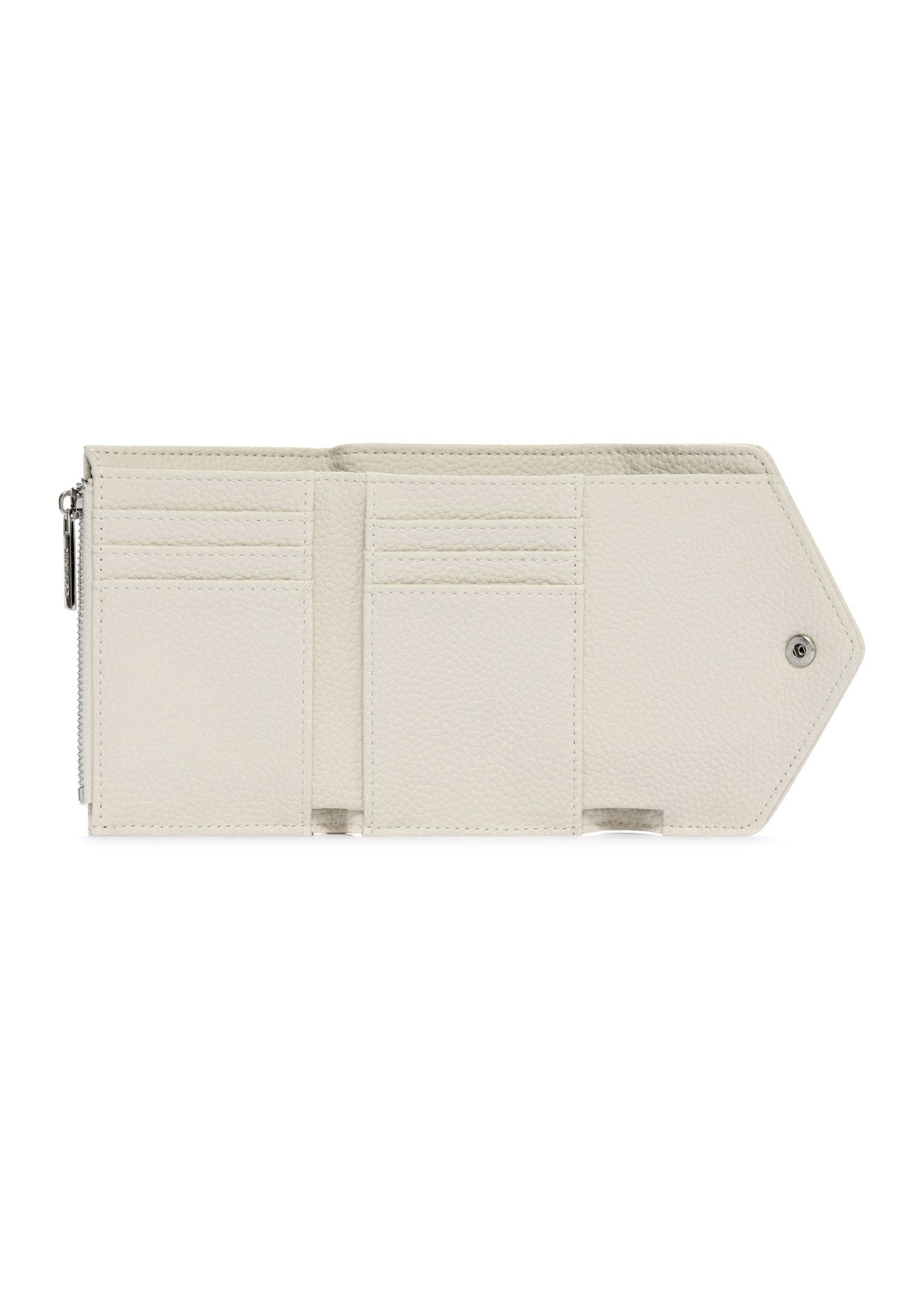 Malá krémová dámska peňaženka POREC-0414-12(W25)-04