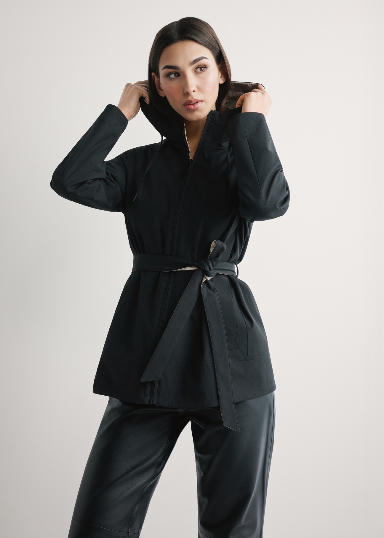 Dámska obojstranná prechodná bunda KURDT-0655-9J(W26)