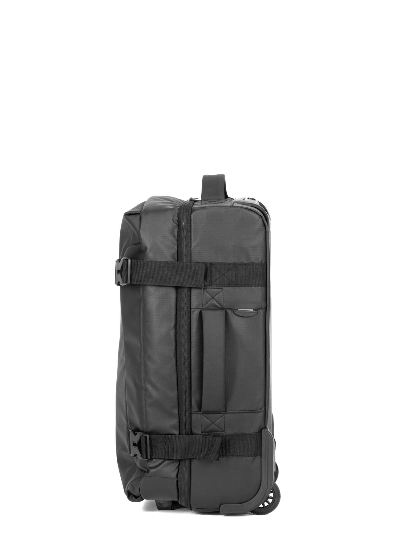 Malý kufor na kolieskach WALNY-0047-99-19(W26) - bočný pohľad na produkt, na bielom pozadí.