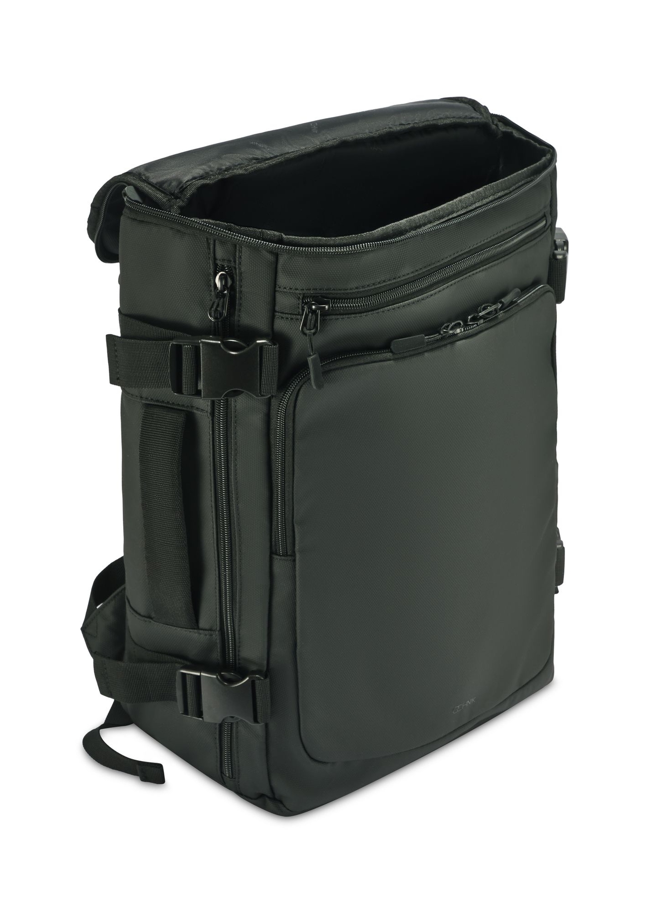 Pánsky cestovný batoh TORMN-0364-99(Z25) - diagonálny pohľad na otvorený produkt na bielom pozadí.