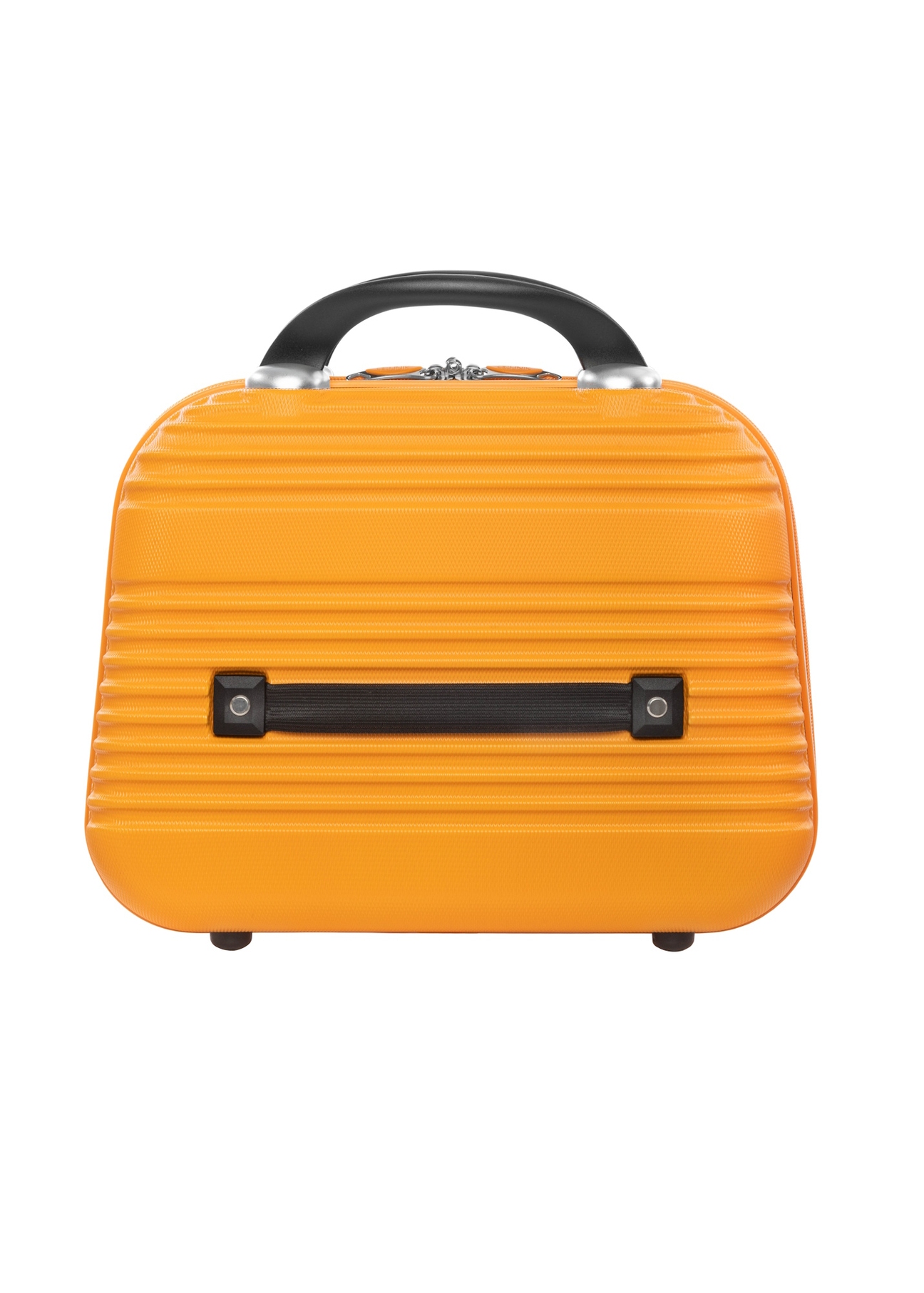 Kozmetická taška WALAB-0040-3A-14(W26), pohľad zozadu na výrobok na bielom pozadí.