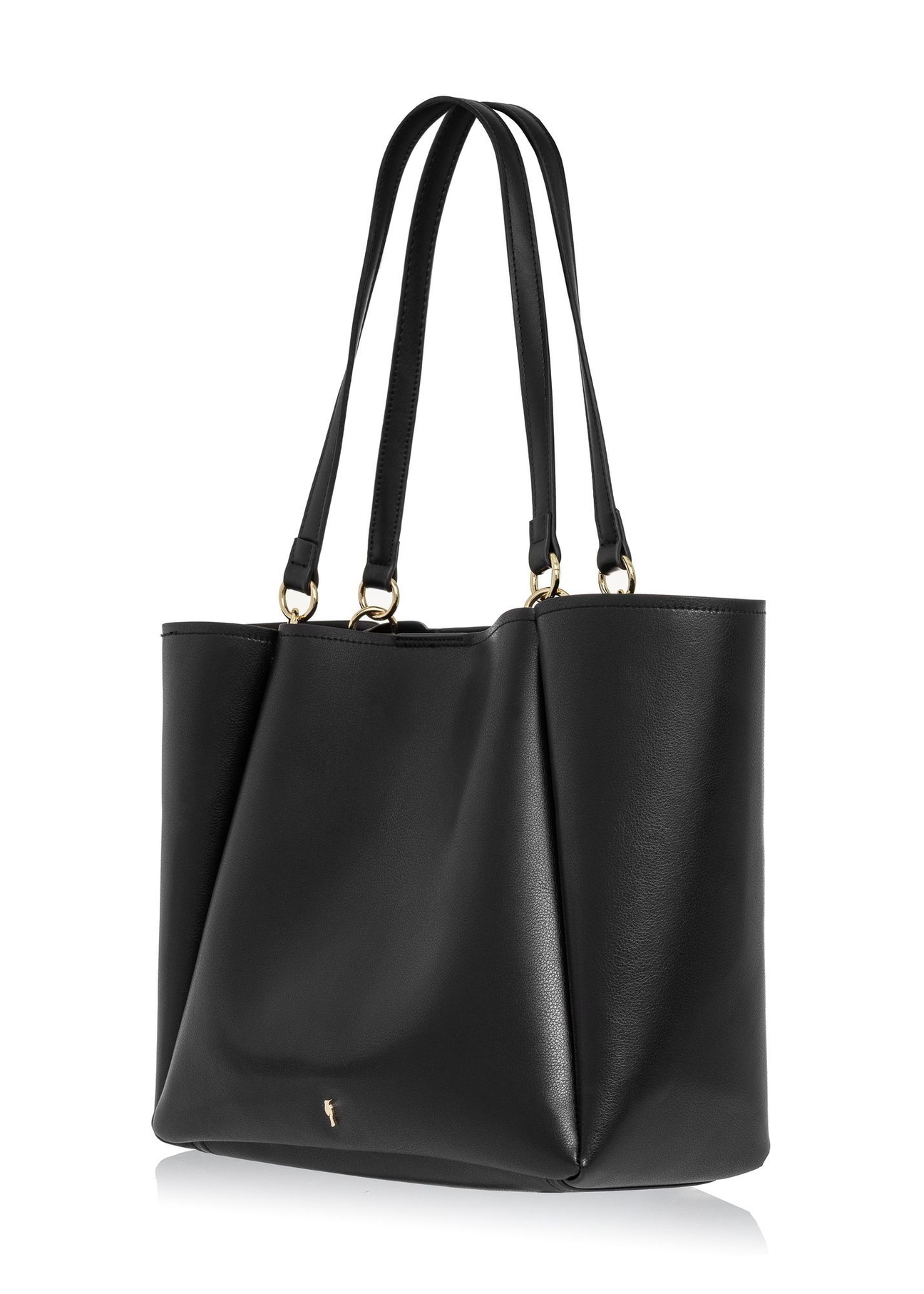 Dámska taška tote TOREC-0845A-99(Z25), diagonálny pohľad na produkt na bielom pozadí.