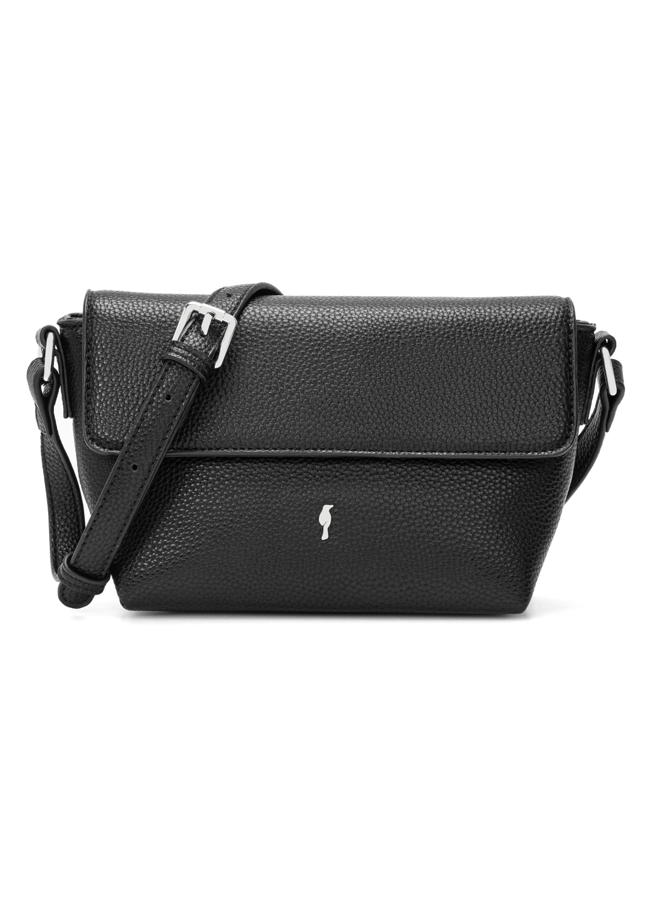 Dámska malá čierna kabelka TOREC-0916-99(W26)