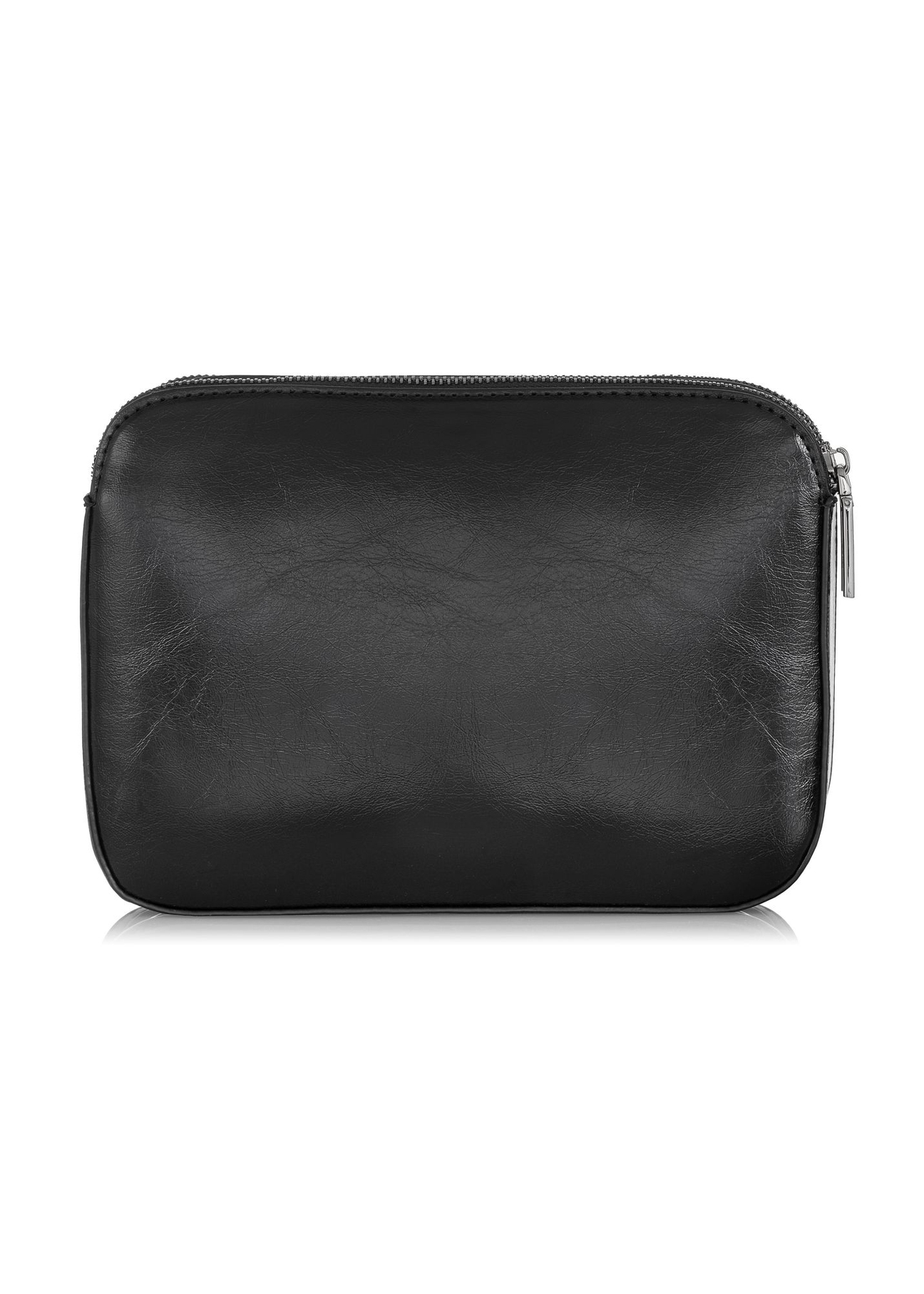 Čierna dámska kabelka s monogramom TOREC-0522B-96(Z23)-04