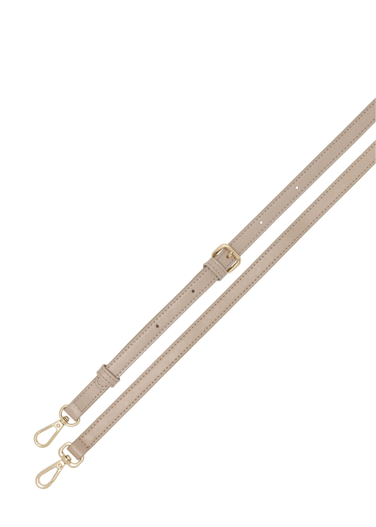 Béžová dámska kabelka s vrkočom TOREC-1169-1A(W26), pohľad na produkt s popruhom na bielom pozadí.