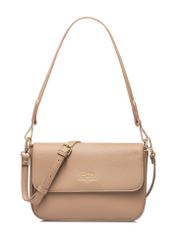 Béžová obdĺžniková dámska crossbody kabelka TOREC-0930A-81(W25)