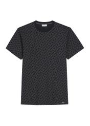 Pánske bavlnené tričko s monogramom TSHMT-0163-99(Z26), čelný pohľad na produkt na bielom pozadí.