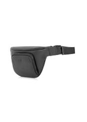 Čierna kožená pánska kabelka do pása TORMS-0280R-99(W25)-02