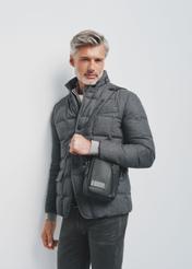 Čierne kožené pánske puzdro TORMS-0439B-99(Z25)