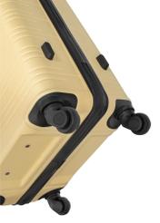 Malý kufor na kolieskach WALAB-0083-2B-19(W26) - detailný záber na bielom pozadí.