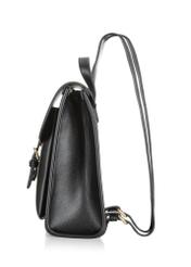 Čierny stredný elegantný dámsky batoh TOREC-0985-99(Z24)