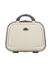 Kozmetická taška WALAB-0053-0X-14(W26), pohľad spredu na bielom pozadí.