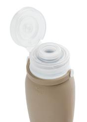 Fľaštičky cestovnej kozmetiky AW-016-0001-1K(W26), detailný záber na otvor produktu, pohľad na bielom pozadí.