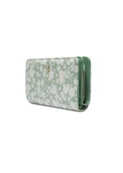 Dámska peňaženka Sage s logom POREC-0362-8P(W26) - diagonálny pohľad na produkt, na bielom pozadí.