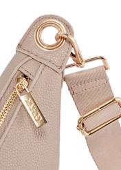 Béžová dámska kabelka typu hobo TOREC-0829A-80(Z25)