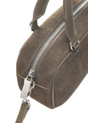 Dámska khaki kabelka cez rameno TORES-1193-55 (Z25), detail produktu na bielom pozadí.