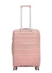 Stredný kufor na kolieskach WALPP-0024-5B-24(W26), pohľad na produkt zozadu na bielom pozadí.