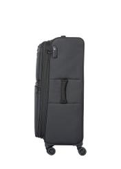 Sada kufrov na kolieskach WALNY-0048-99(W26) s rozmermi 19"/24"/28", bočný pohľad na produkt na bielom pozadí.