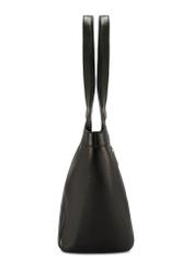 Veľká dámska kožená kabelka TORES-1205-9I(W26) - bočný pohľad na produkt, na bielom podklade.