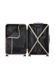 Veľký kufor na kolieskach WALAB-0040-0C-28(W26), pohľad na produkt vo vnútri na bielom pozadí.