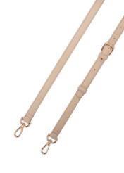 Dámska krémová taška cez rameno TOREC-1120-0P(W26) - detailný záber, na bielom pozadí.