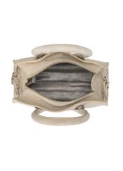 Krémová semišová dámska kabelka TORES-1295-0B(W26)