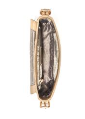 Béžová kožená dámska crossbody kabelka TORES-0985C-80(W25)-05