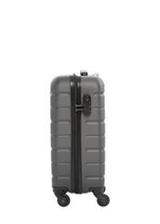 Malý kufor na kolieskach WALAB-0067-9B-19(W26), bočný pohľad na produkt na bielom pozadí.