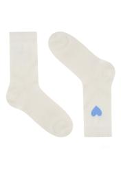 Sada dámskych dlhých ponožiek ZESDT-0042-0B(W26) - pohľad na produkt zhora, na bielom podklade.