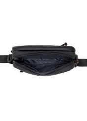 Pánska mestská crossbody kabelka TORMN-0434-99(Z26), pohľad na produkt vo vnútri na svetlom pozadí.