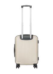 Príručný kufor na kolieskach WALAB-0053-0X-19(W26), pohľad zozadu na bielom pozadí.