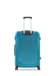 Veľký kufor na kolieskach WALPC-0014-7B-28(W26), pohľad na produkt zozadu na bielom pozadí.