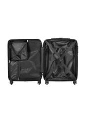 Malý kufor na kolieskach WALAB-0081-99-19(W26), pohľad na produkt vo vnútri na bielom pozadí.