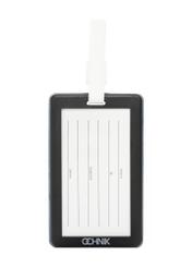 Menovka na batožinu s lietadlami AW-012-0013-7C(W26), pohľad zozadu na bielom pozadí.